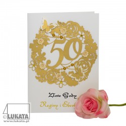 Kartka na 50 rocznicę ślubu 01